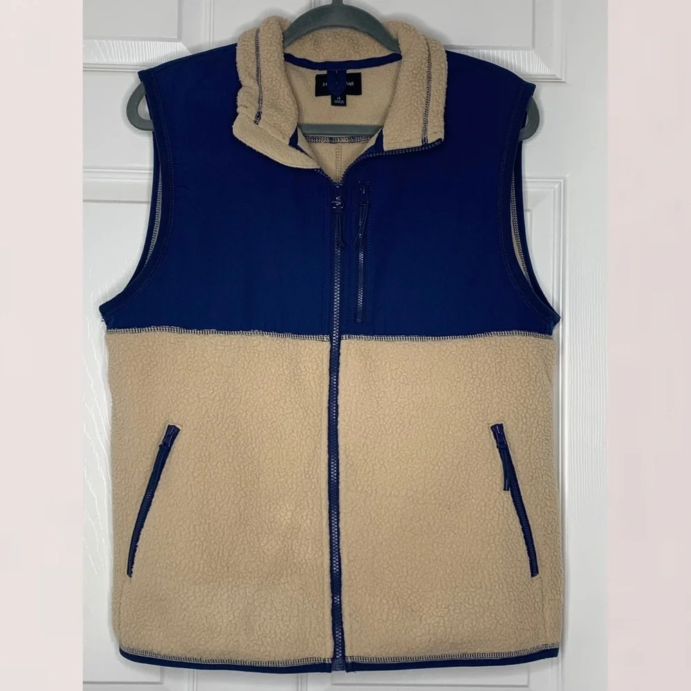 J. Crew Men’s Sherpa Vest Sz M